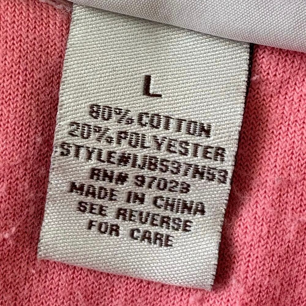 Y2K Terry Cloth Cover Up Dress Coral Pink Snap Slit Side L Indie Resort Outdoor - Picture 5 of 8